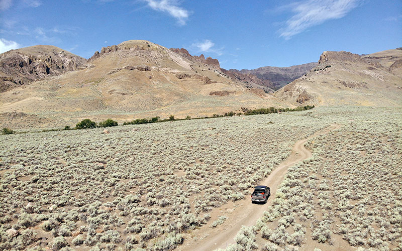 Toyota Tacoma - Steen Mountains Oregon 