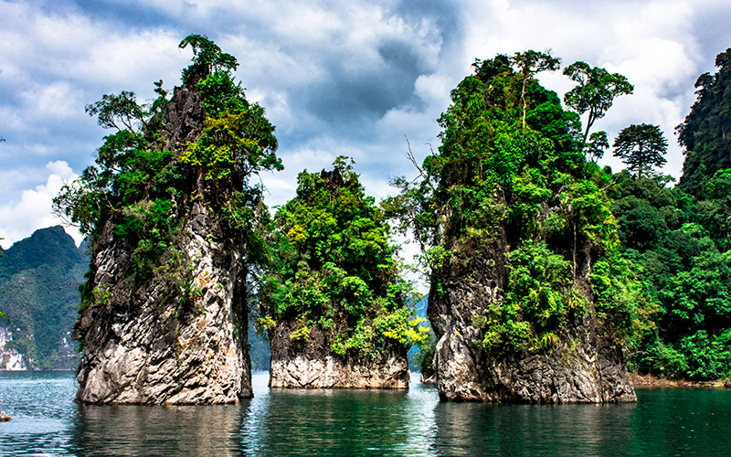 Khao Sok National Park - Three Brothers